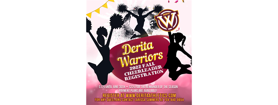 Fall 2022 Cheer Registration